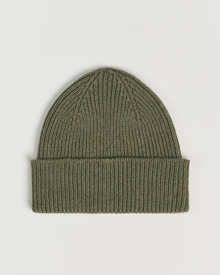 Hombres | Gorros | Le Bonnet | Lambswool/Caregora Beanie Croco