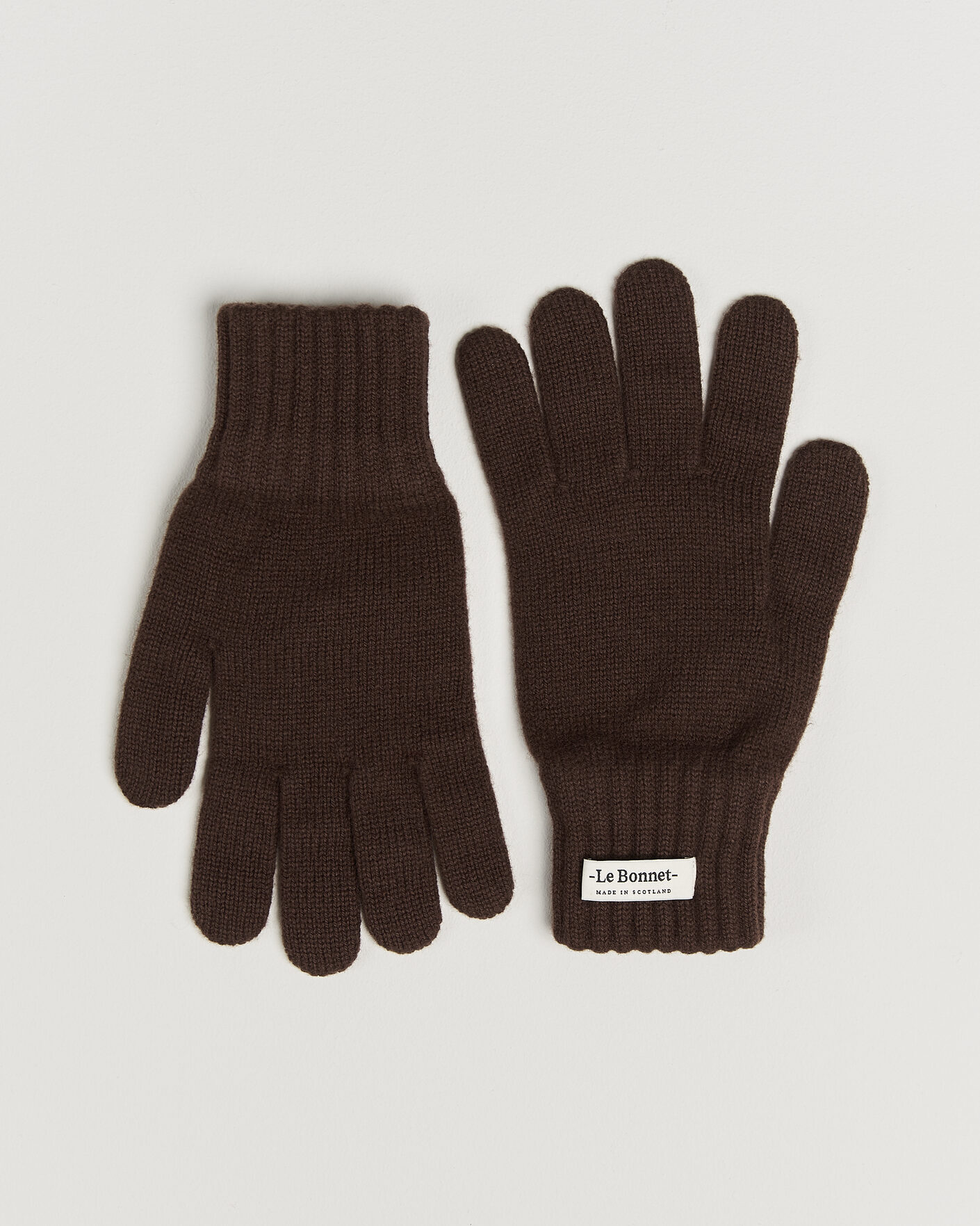Hombres | Guantes | Le Bonnet | Merino Wool Gloves Gingerbread