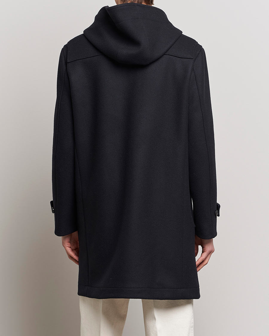 Hombres | Abrigos y chaquetas | Mackintosh | Weir Wool Hooded Duffle Navy