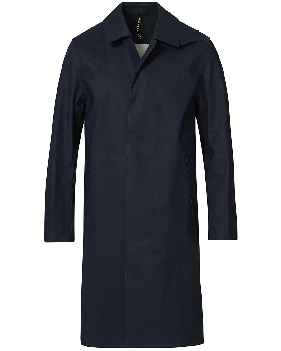 Hombres | Abrigos y chaquetas | Mackintosh | Oxford Bonded Cotton Coat Navy