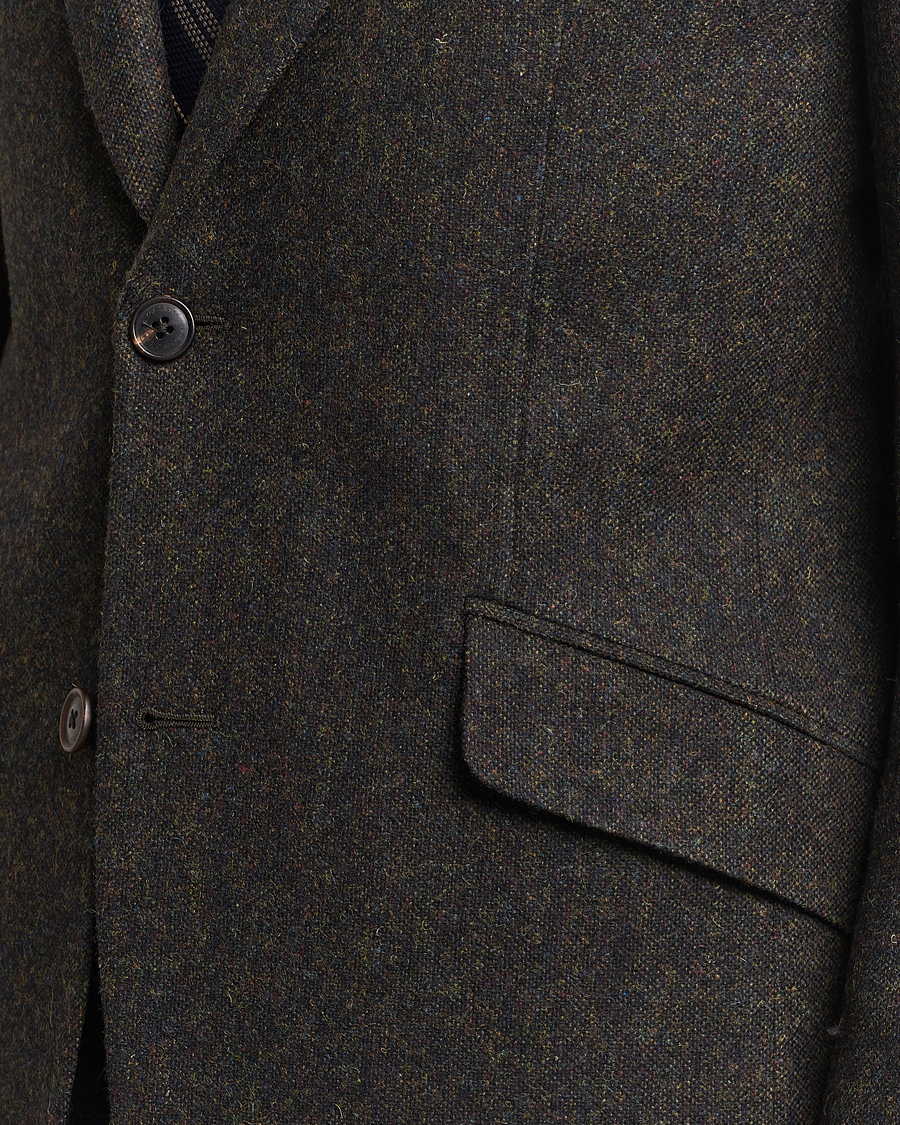 Hombres | Blazers | Walker Slater | Edward Wool Donegal Blazer Dark Brown
