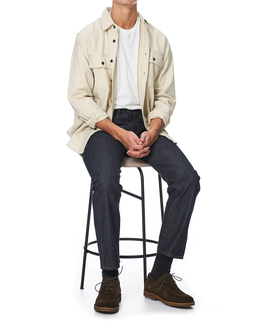 Hombres | Camisas | Filson | Field Flannel Shirt Off White