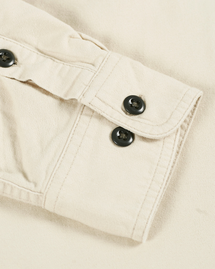 Hombres | Camisas | Filson | Field Flannel Shirt Off White