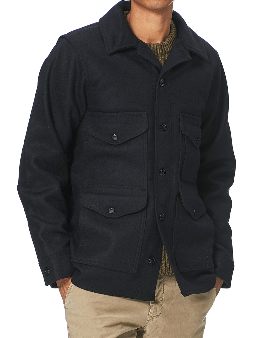 Hombres | Abrigos y chaquetas | Filson | Mackinaw Cruiser Shirt Jacket Dark Navy