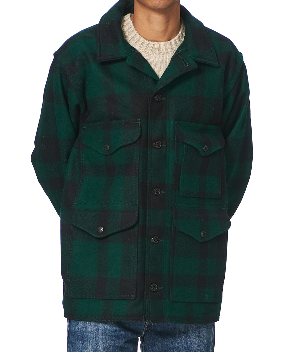 Hombres | Abrigos y chaquetas | Filson | Mackinaw Cruiser Shirt Jacket Green/Black