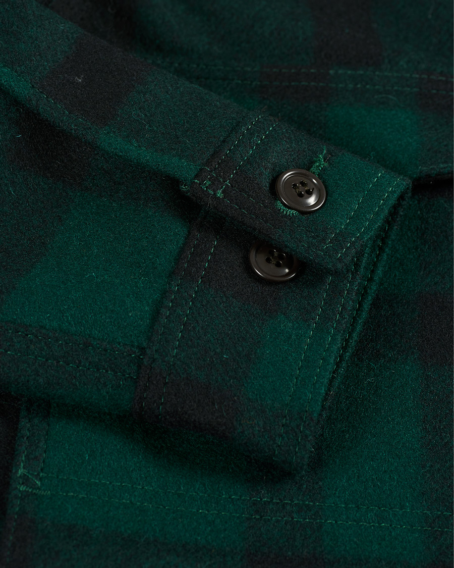 Hombres | Abrigos y chaquetas | Filson | Mackinaw Cruiser Shirt Jacket Green/Black