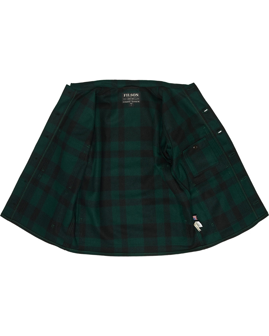 Hombres | Abrigos y chaquetas | Filson | Mackinaw Cruiser Shirt Jacket Green/Black
