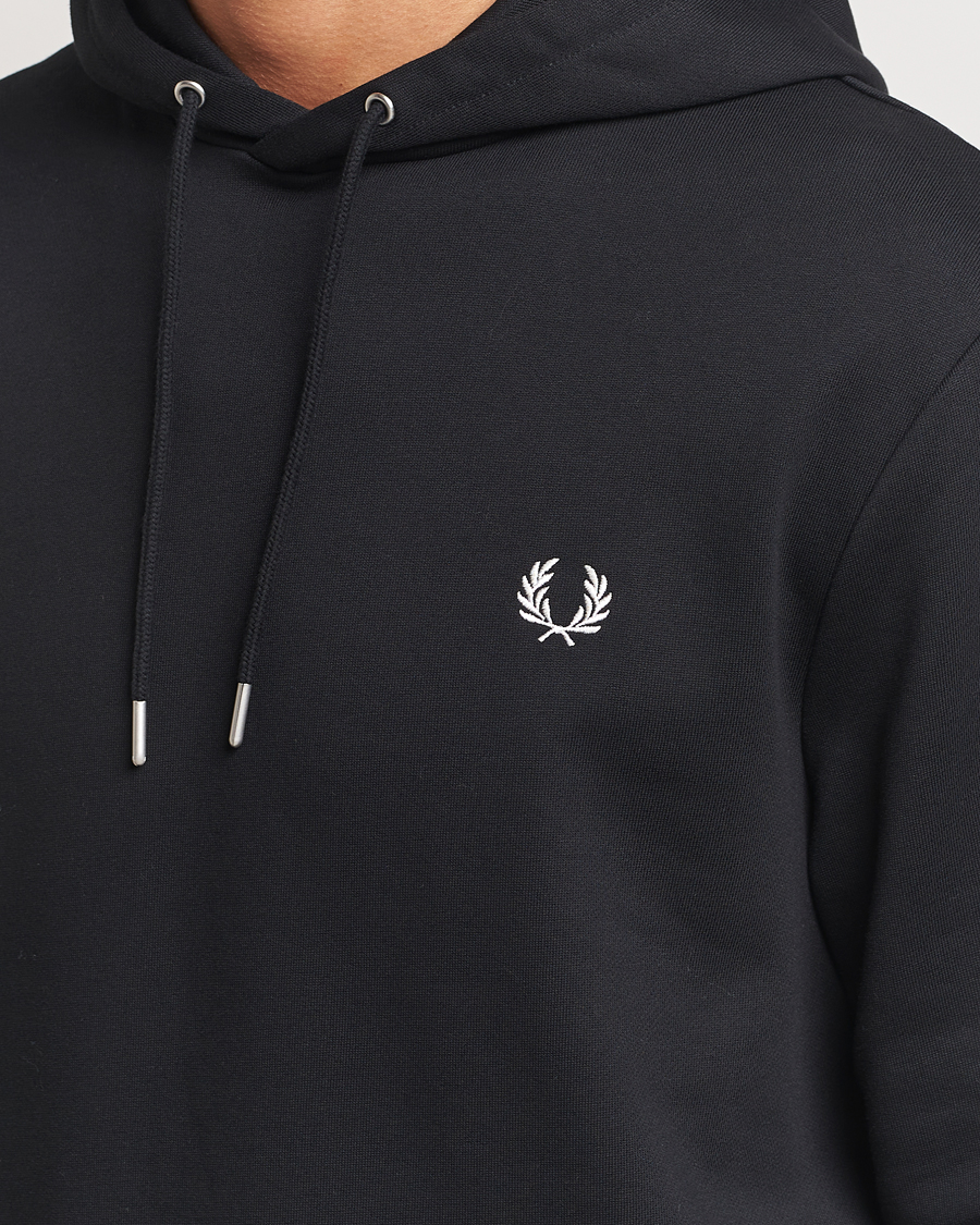 Hombres | Jerséis y prendas de punto | Fred Perry | Tipped Hoodie Black