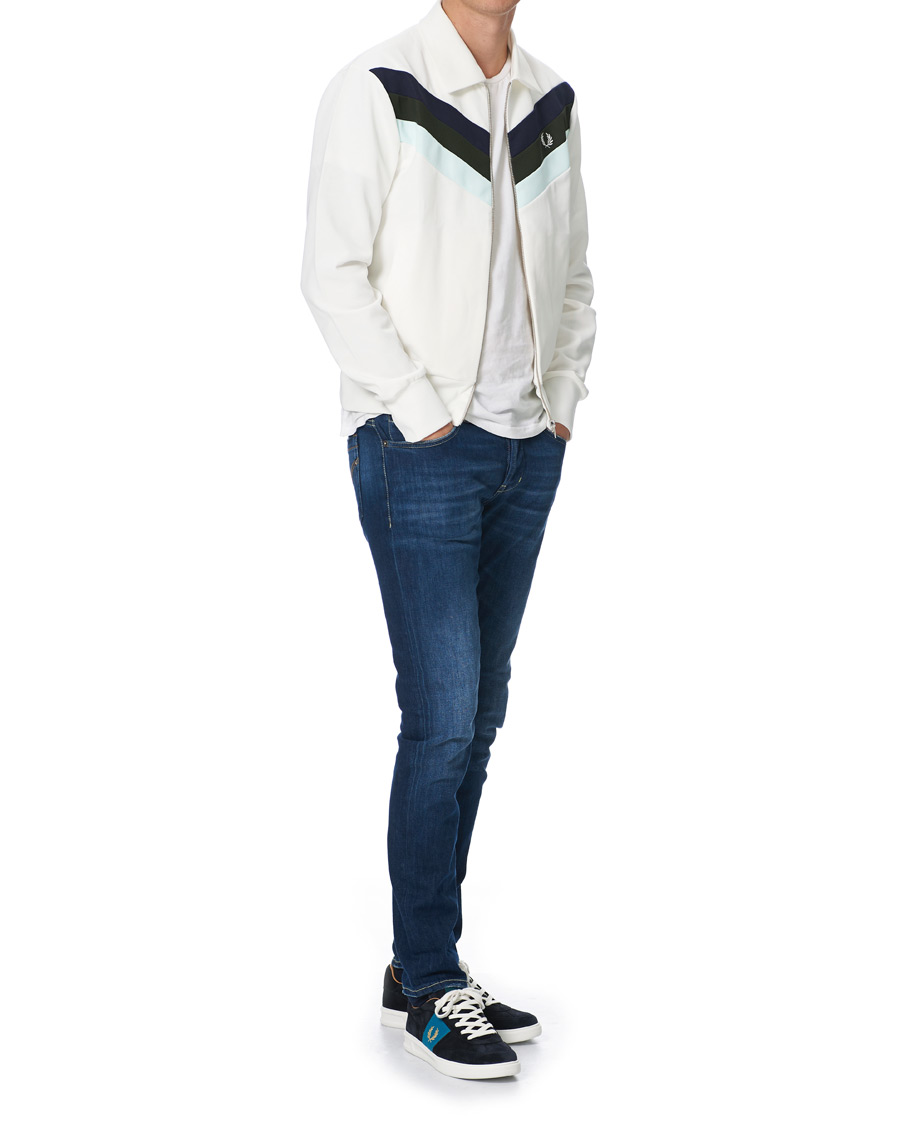 Hombres | Fred Perry Suede Panel Sneakers Navy | Fred Perry | Suede Panel Sneakers Navy