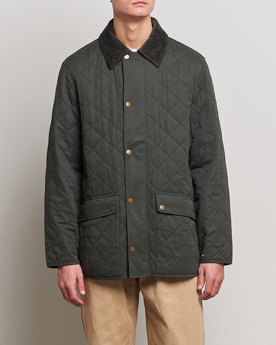 Hombres | Abrigos y chaquetas | Morris | Barrow Hill Quilted Jacket Olive