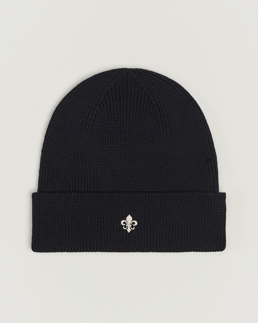 Hombres | Morris Wells Beanie Black | Morris | Wells Beanie Black