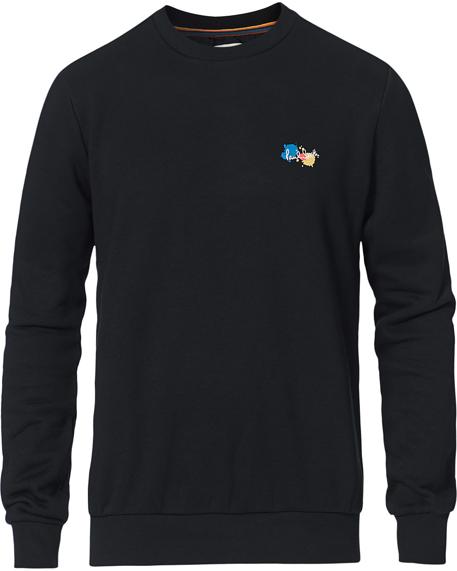 Hombres | Jerséis y prendas de punto | Paul Smith | Logo Sweatshirt Black