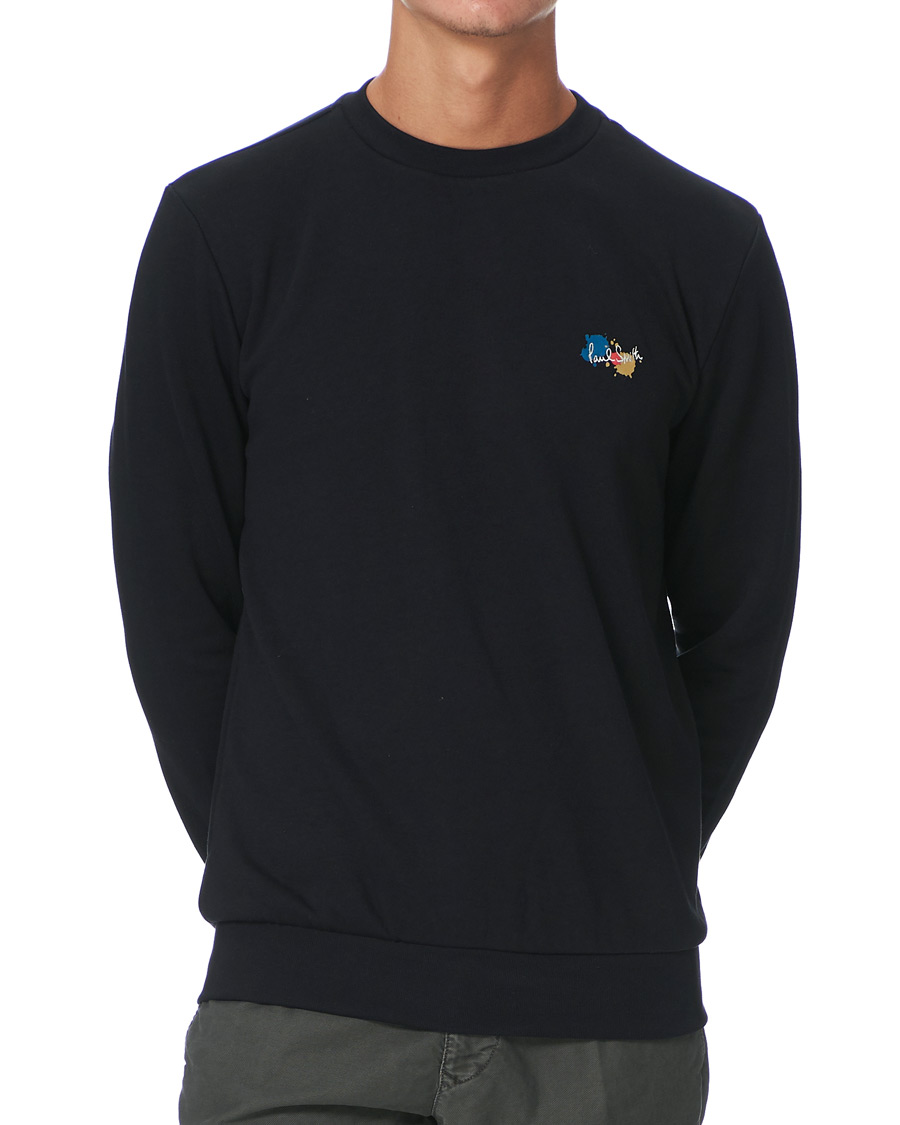 Hombres | Jerséis y prendas de punto | Paul Smith | Logo Sweatshirt Black