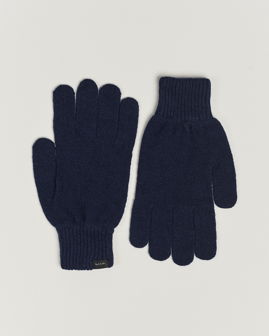 Hombres | Paul Smith Cashmere Glove Blue | Paul Smith | Cashmere Glove Blue