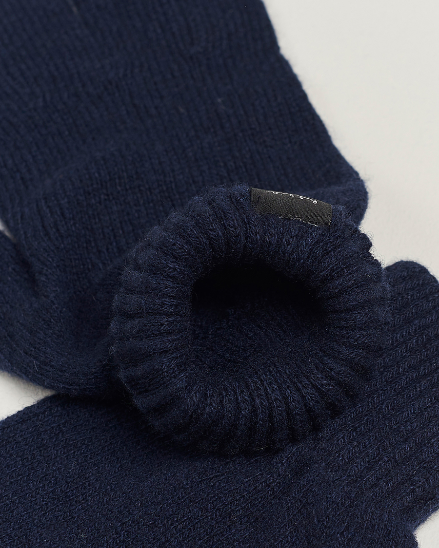 Hombres | Paul Smith Cashmere Glove Blue | Paul Smith | Cashmere Glove Blue