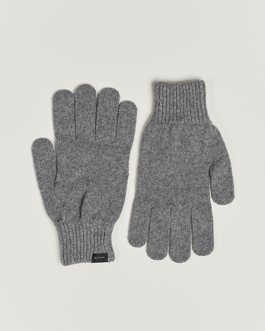 Hombres | Paul Smith Cashmere Glove Grey | Paul Smith | Cashmere Glove Grey
