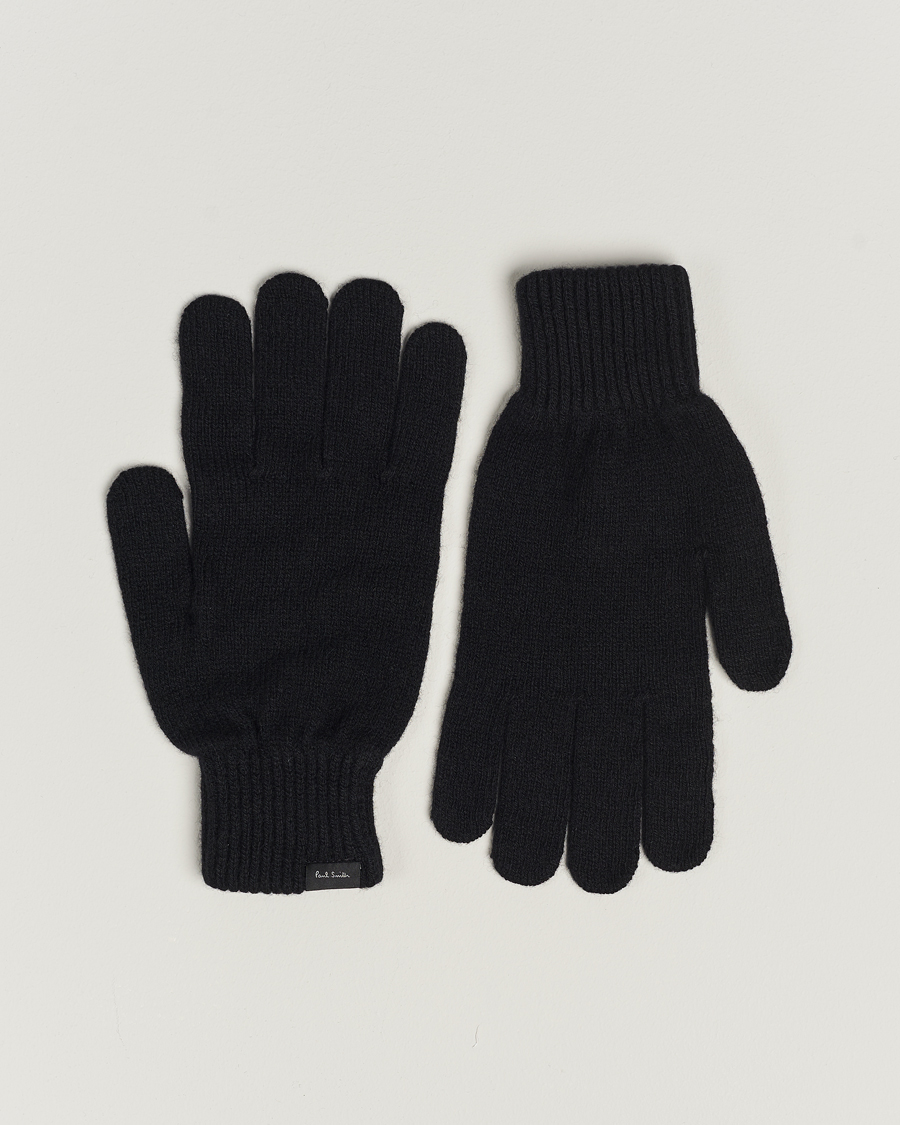 Hombres | Paul Smith Cashmere Glove Black | Paul Smith | Cashmere Glove Black