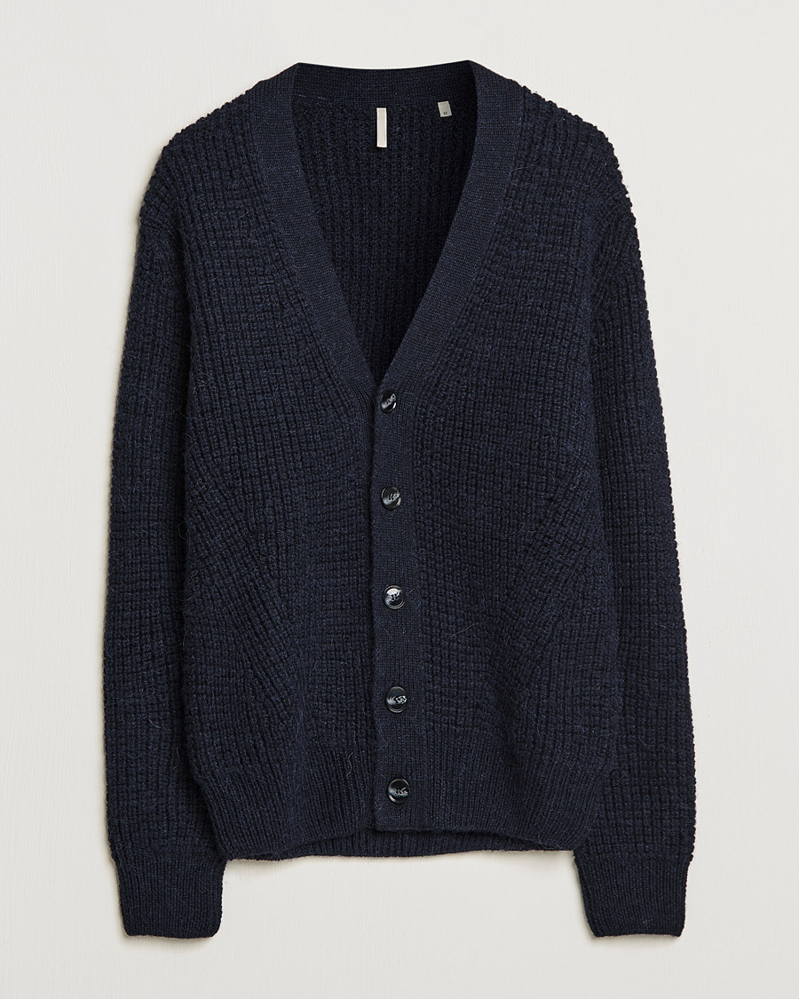 Hombres | Jerséis y prendas de punto | Sunflower | John Cardigan Navy