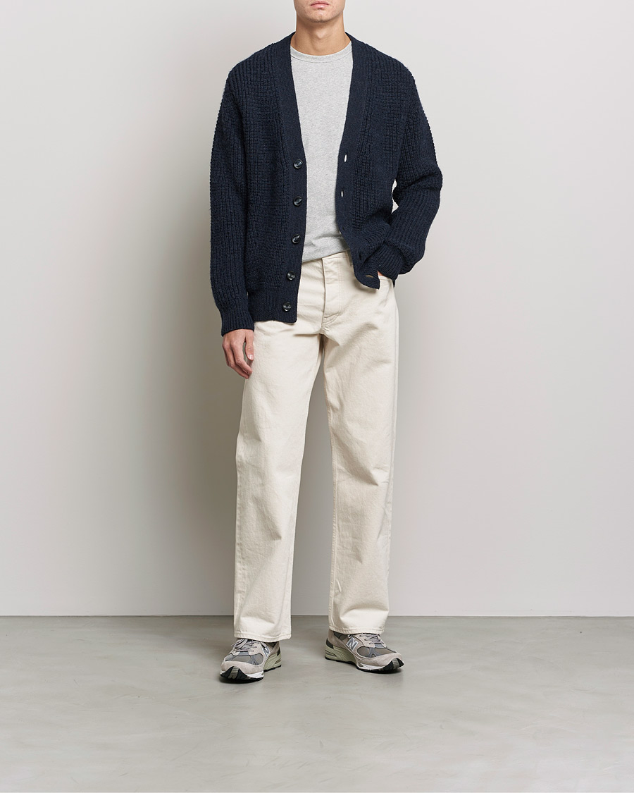 Hombres | Jerséis y prendas de punto | Sunflower | John Cardigan Navy