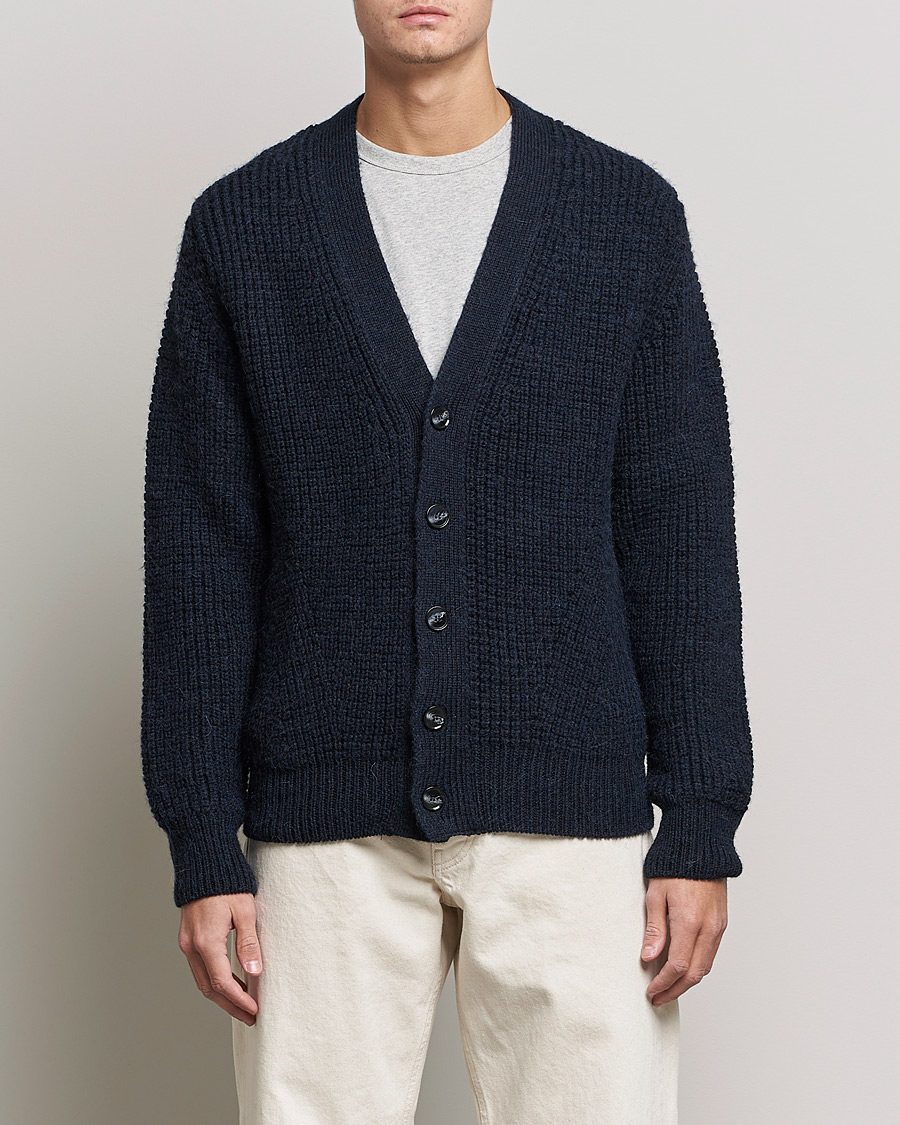 Hombres | Jerséis y prendas de punto | Sunflower | John Cardigan Navy