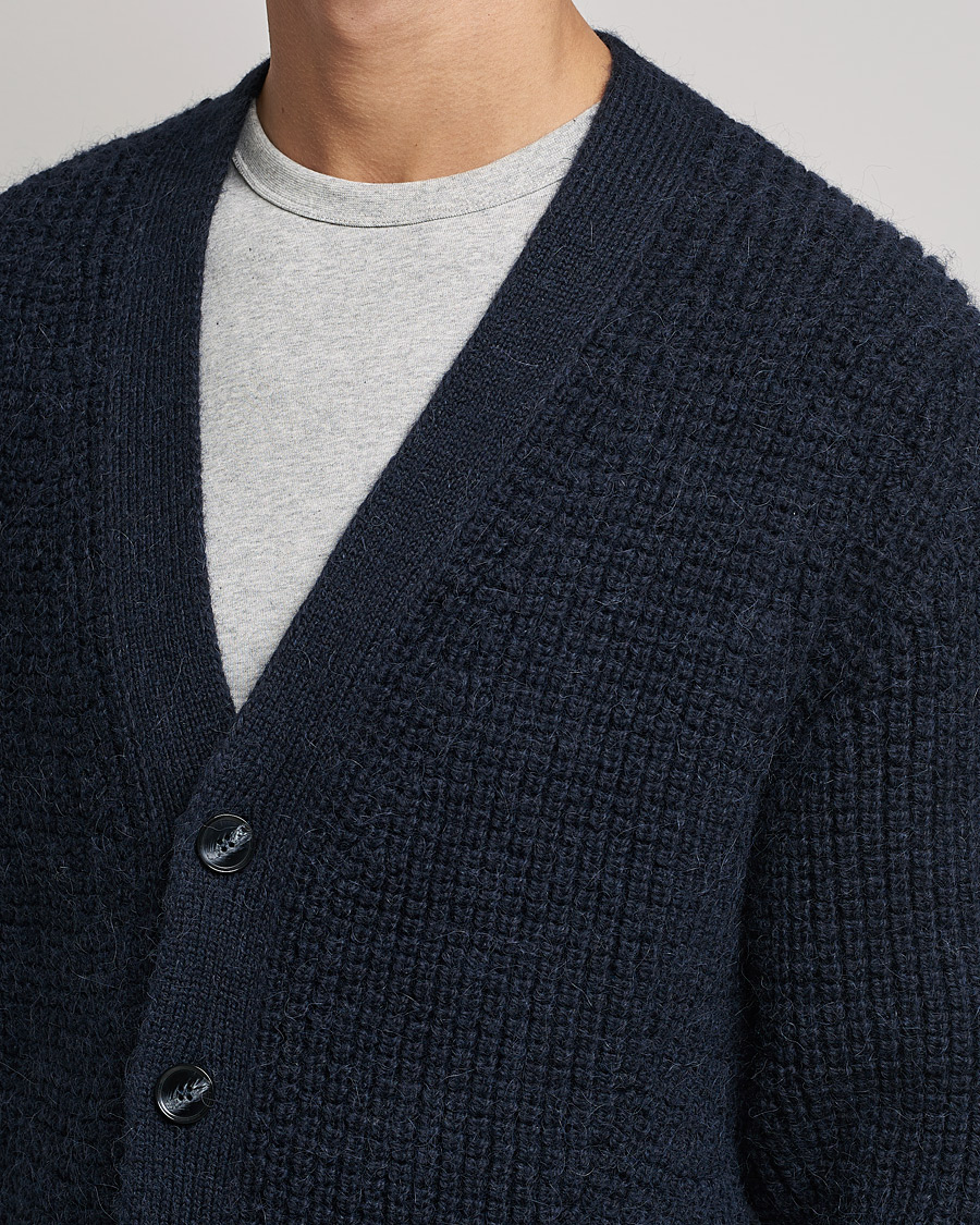 Hombres | Jerséis y prendas de punto | Sunflower | John Cardigan Navy