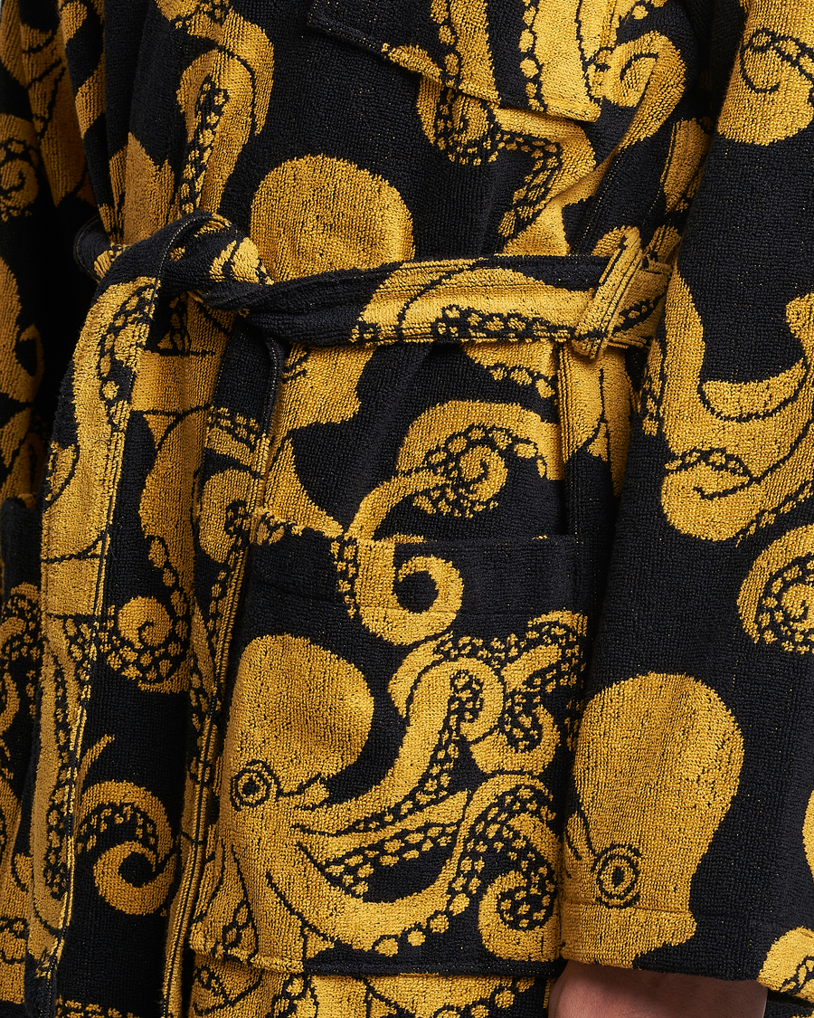 Hombres | Pijamas y batas | OAS | Terry Robe Black Octo