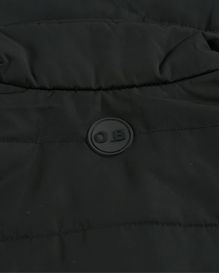 Hombres | Jerséis y prendas de punto | Orlebar Brown | Terrence Hybrid Full Zip Black