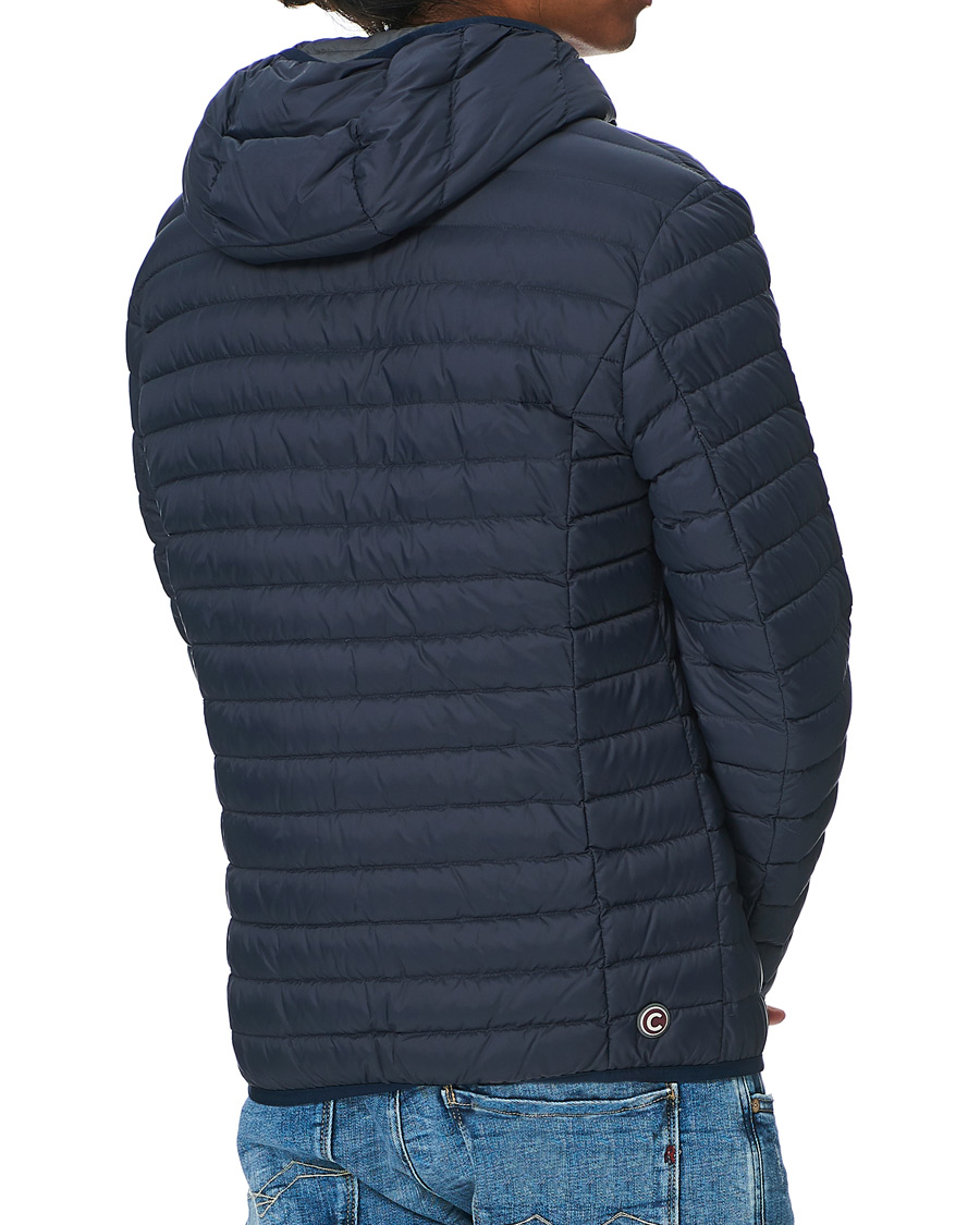Hombres | Abrigos y chaquetas | Colmar | Repunk Lightweight Down Hooded Jacket Navy