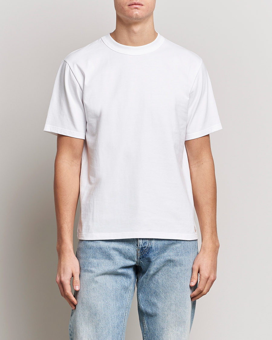 Hombres | Camisetas blancas | Armor-lux | Heritage Callac T-Shirt White