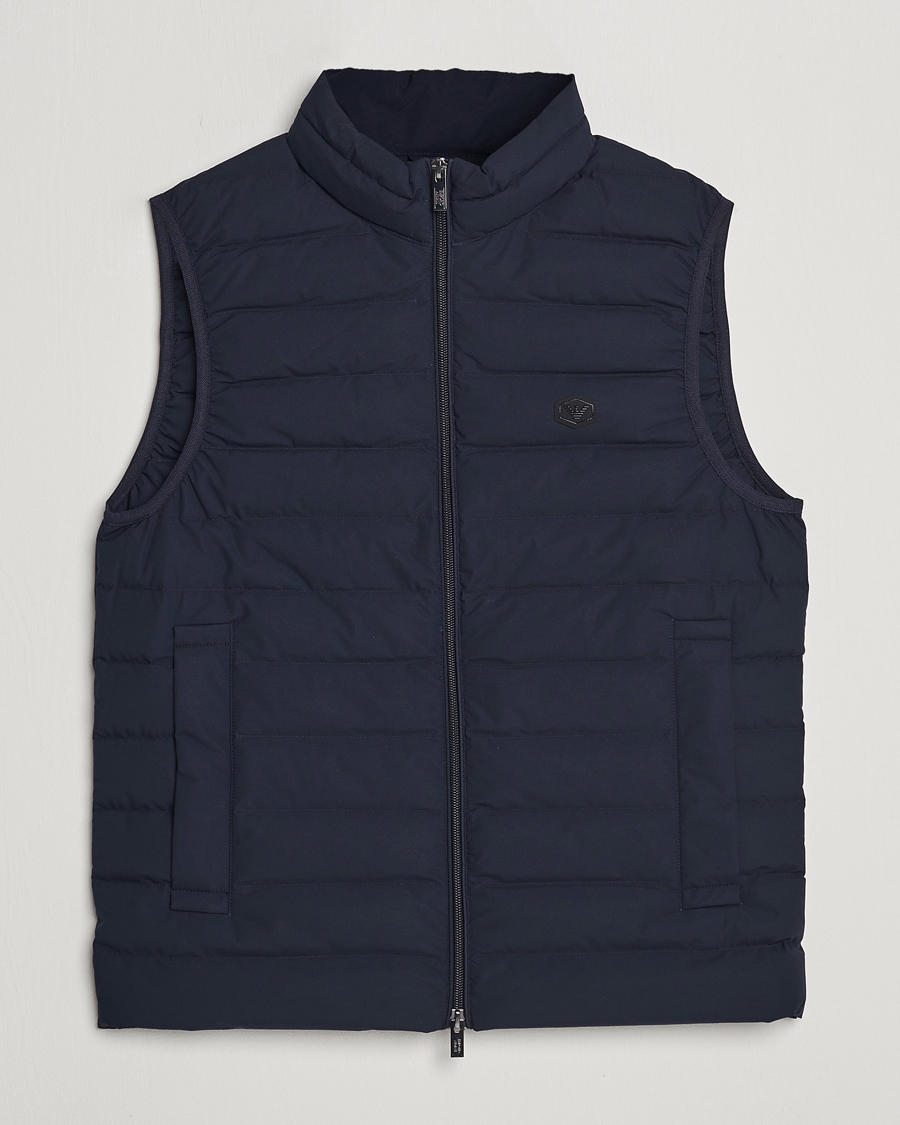 Hombres | Chalecos | Emporio Armani | Light Vest Navy