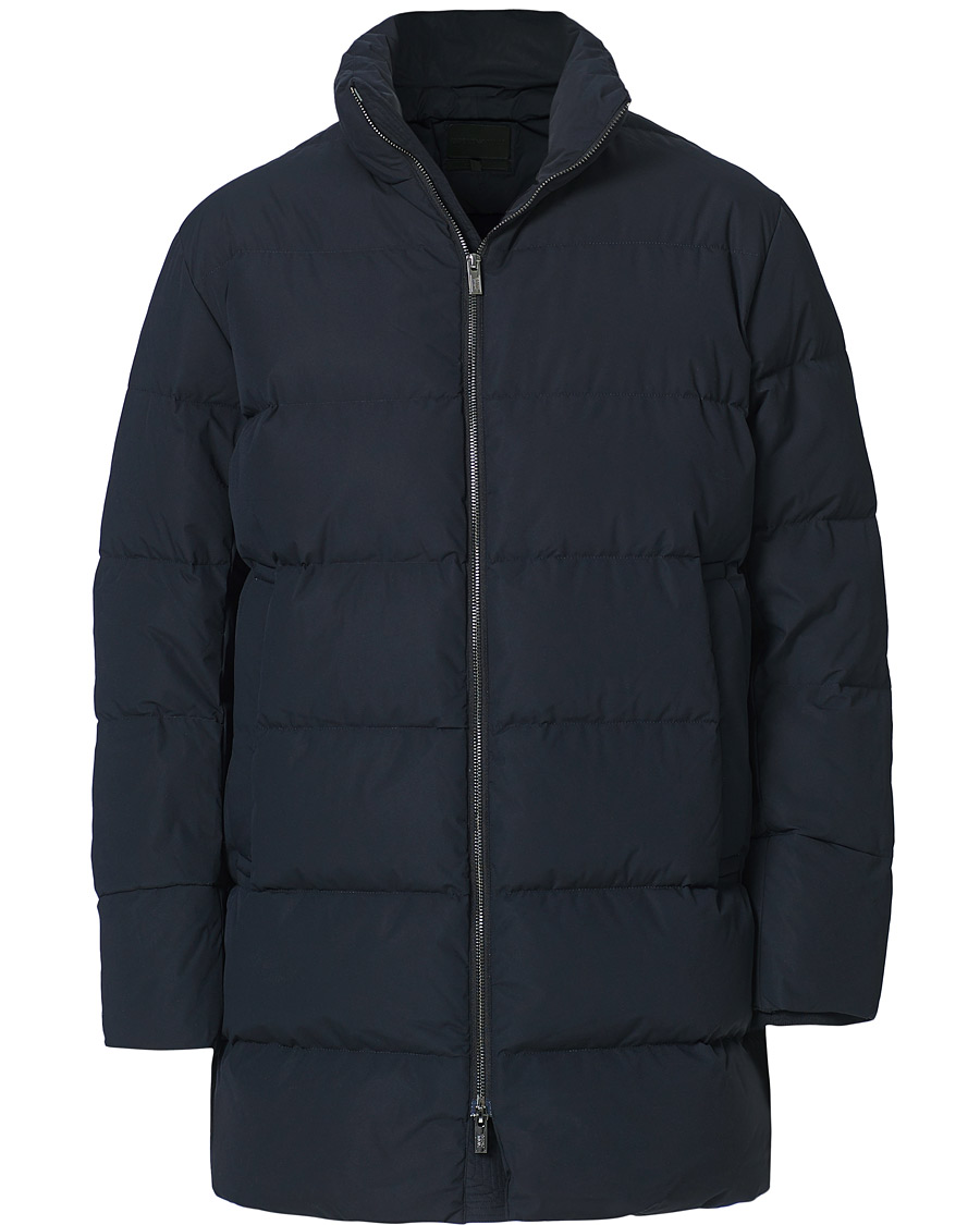 Hombres | Abrigos y chaquetas | Emporio Armani | Comfort Stretch Down Parka Navy