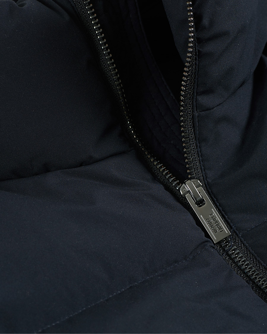 Hombres | Abrigos y chaquetas | Emporio Armani | Comfort Stretch Down Parka Navy