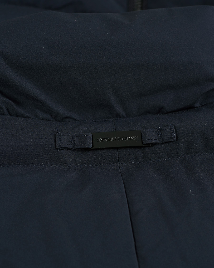 Hombres | Abrigos y chaquetas | Emporio Armani | Comfort Stretch Down Parka Navy