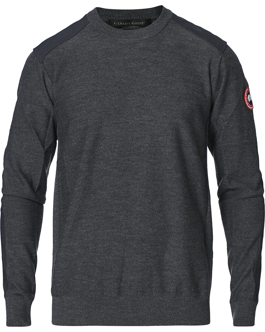 Hombres | Jerséis y prendas de punto | Canada Goose | Dartmouth Crew Neck Sweater Iron Grey