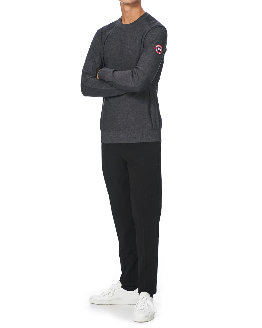 Hombres | Jerséis y prendas de punto | Canada Goose | Dartmouth Crew Neck Sweater Iron Grey