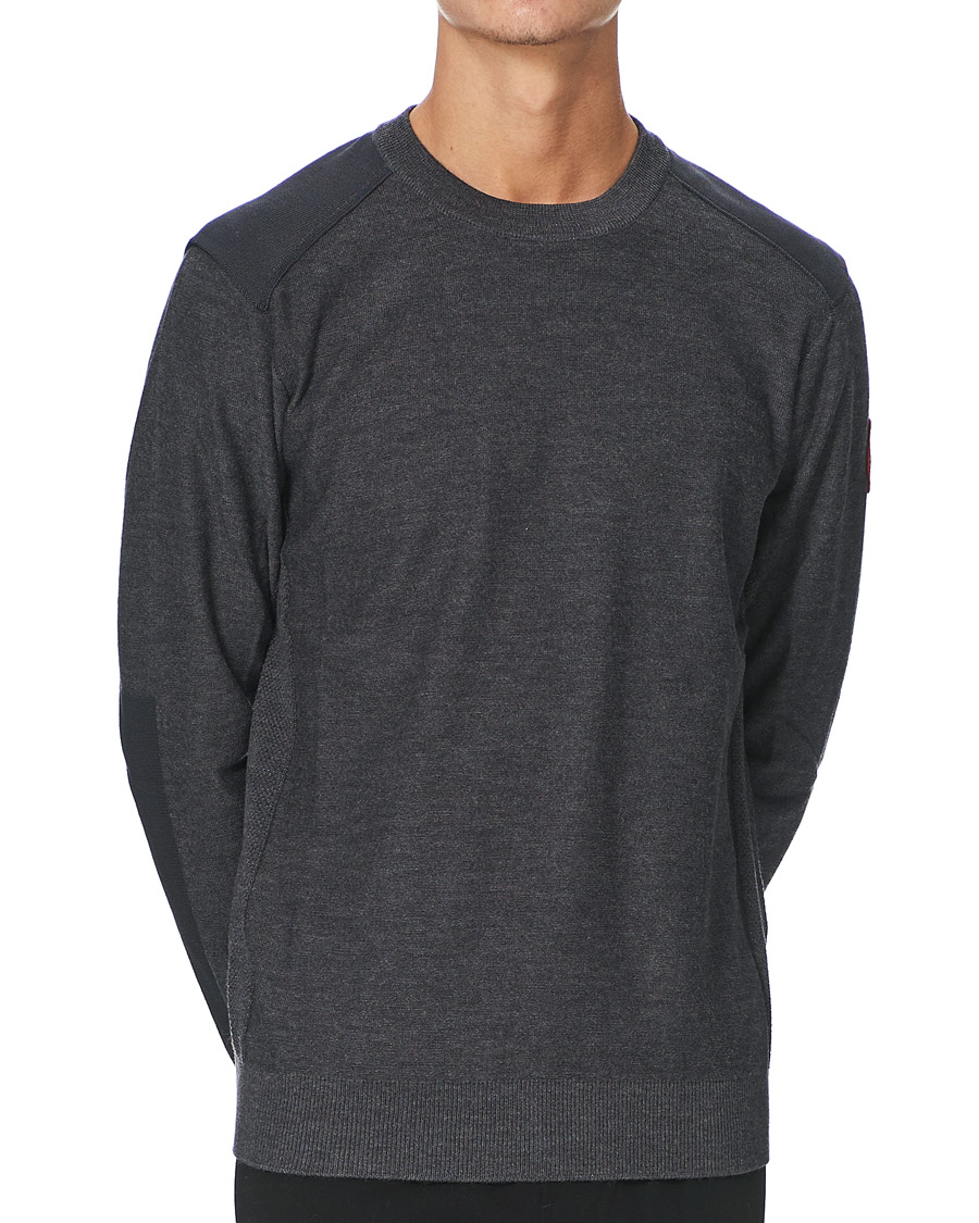 Hombres | Jerséis y prendas de punto | Canada Goose | Dartmouth Crew Neck Sweater Iron Grey