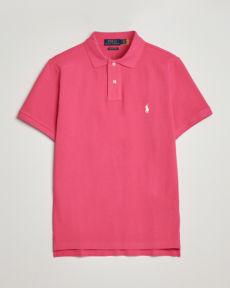 Hombres | Polos | Polo Ralph Lauren | Custom Slim Fit Polo Hot Pink