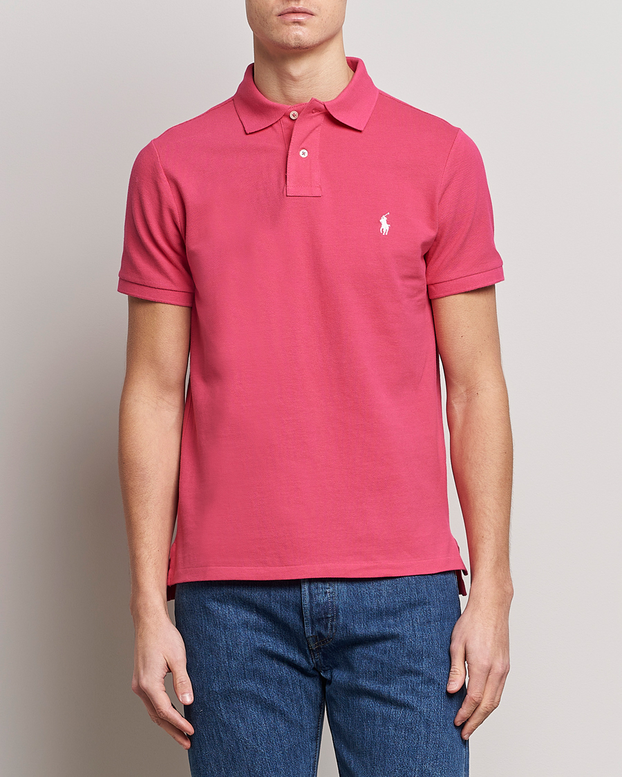 Hombres | Polos | Polo Ralph Lauren | Custom Slim Fit Polo Hot Pink