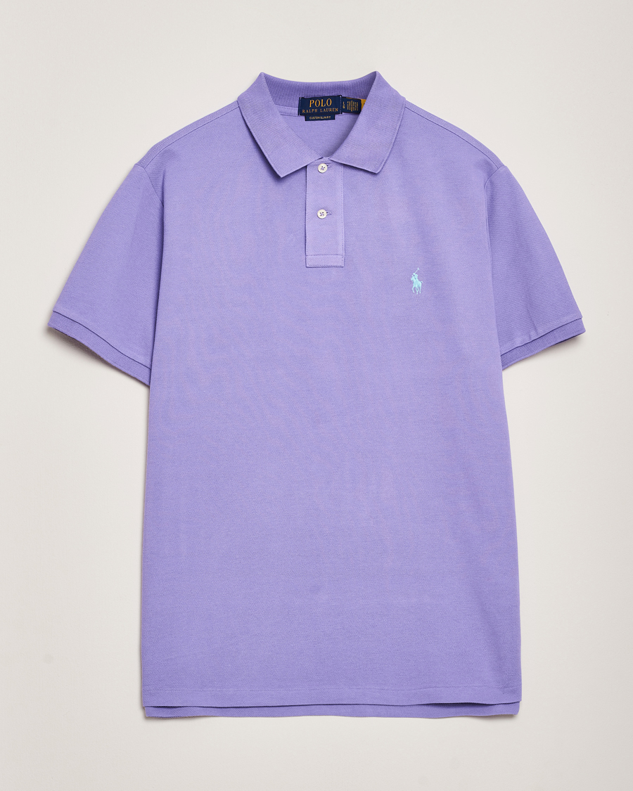 Hombres | Polos | Polo Ralph Lauren | Custom Slim Fit Polo Cactus Purple