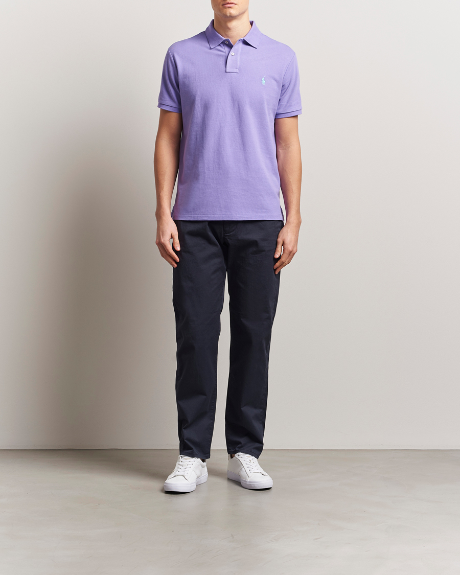 Hombres | Polos | Polo Ralph Lauren | Custom Slim Fit Polo Cactus Purple