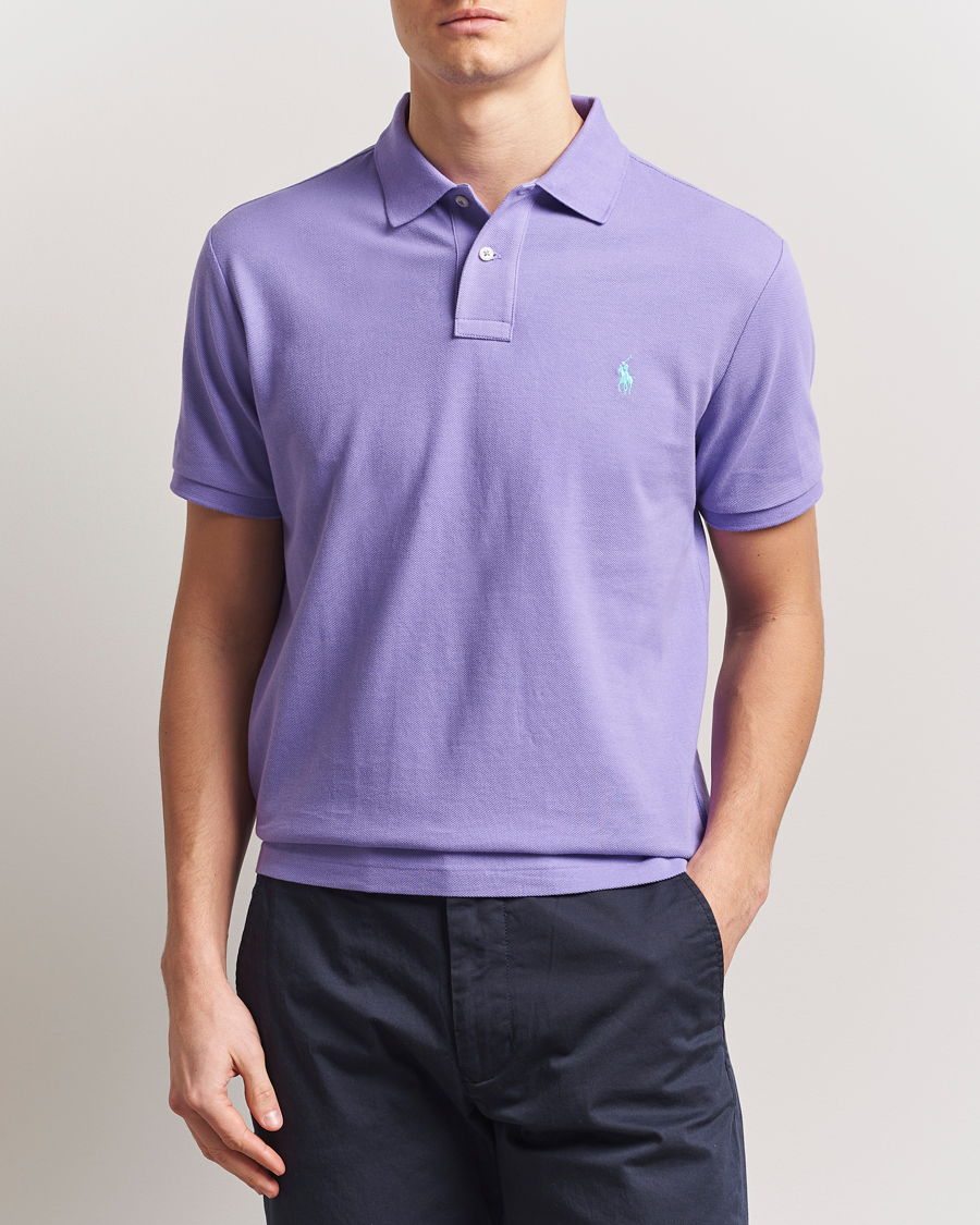 Hombres | Polos | Polo Ralph Lauren | Custom Slim Fit Polo Cactus Purple