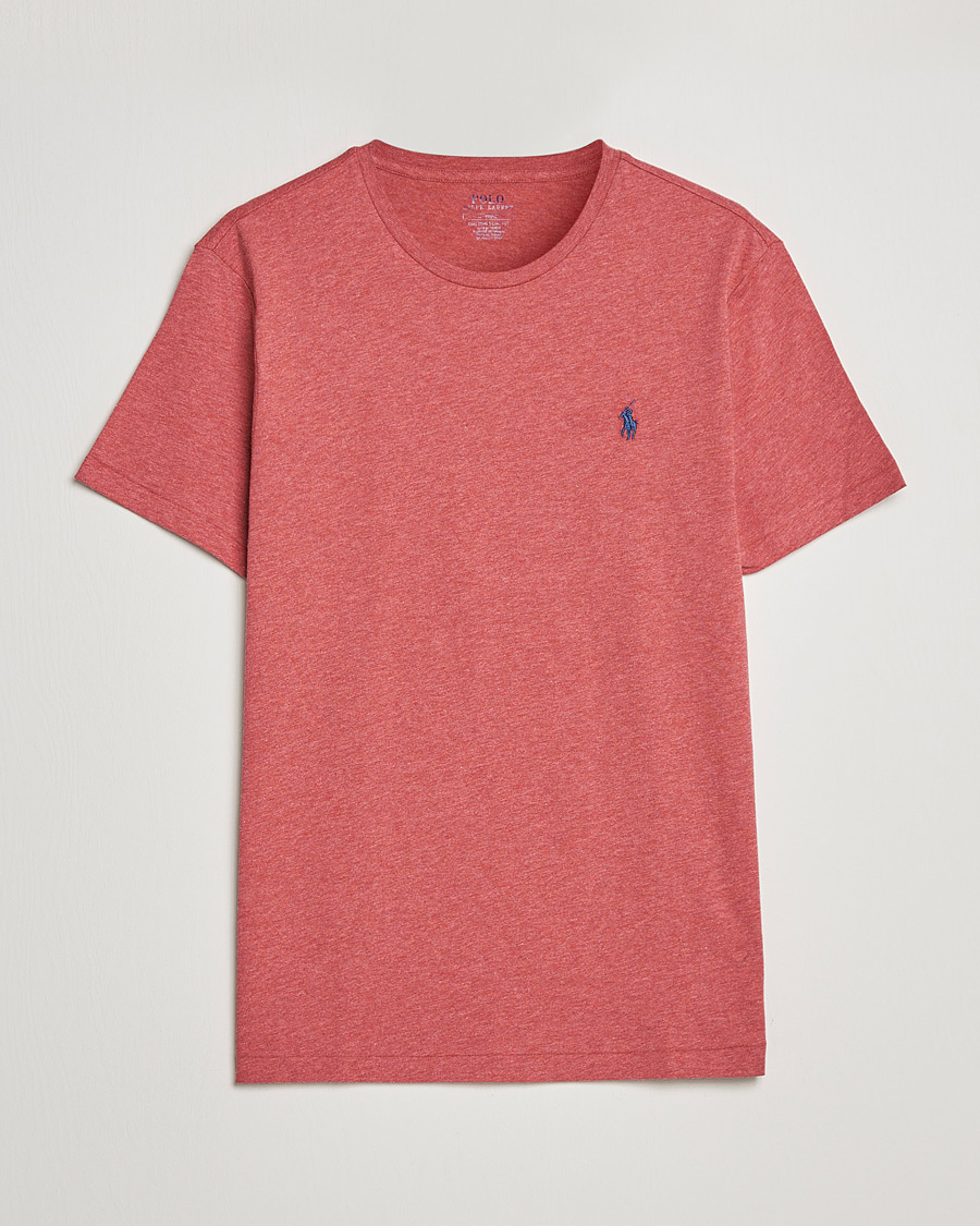 Hombres | Camisetas | Polo Ralph Lauren | Crew Neck Tee Venetian Red Heather