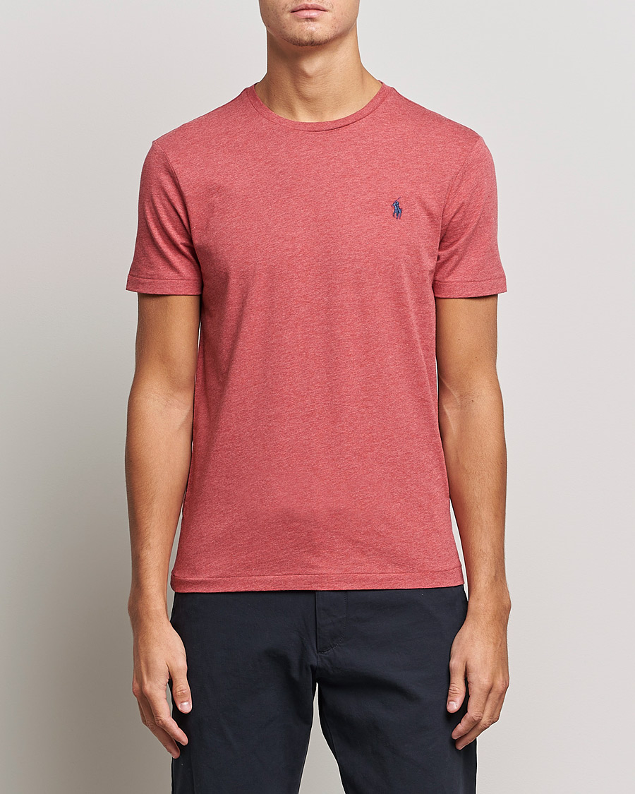 Hombres | Camisetas | Polo Ralph Lauren | Crew Neck Tee Venetian Red Heather