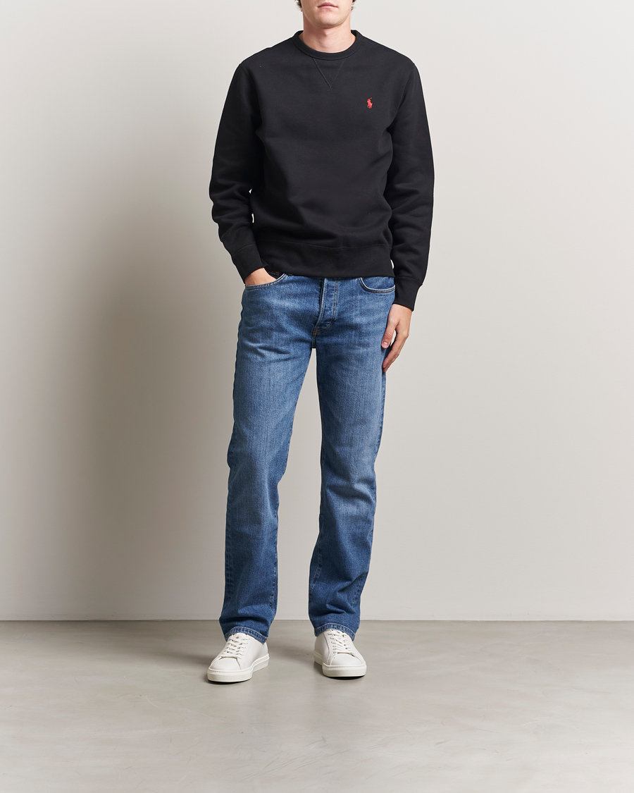 Hombres | Jerséis y prendas de punto | Polo Ralph Lauren | Crew Neck Sweatshirt Polo Black