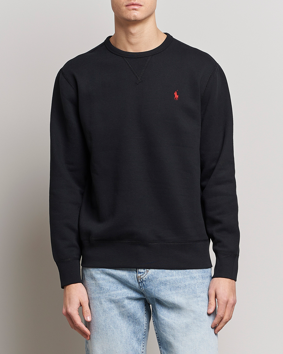 Hombres |  | Polo Ralph Lauren | RL Fleece Sweatshirt Polo Black