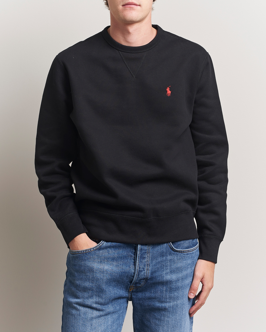 Hombres | Jerséis y prendas de punto | Polo Ralph Lauren | Crew Neck Sweatshirt Polo Black