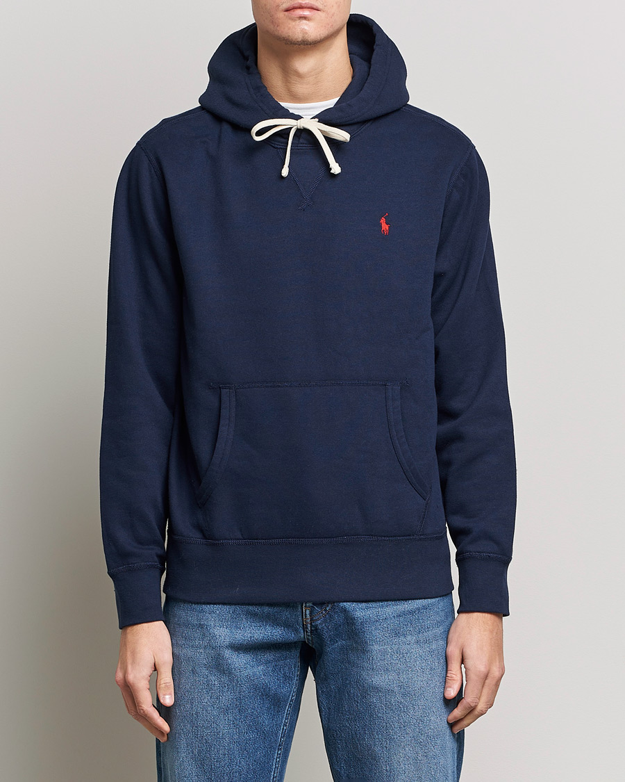 Hombres | Jerséis y prendas de punto | Polo Ralph Lauren | RL Fleece Hoodie Cruise Navy