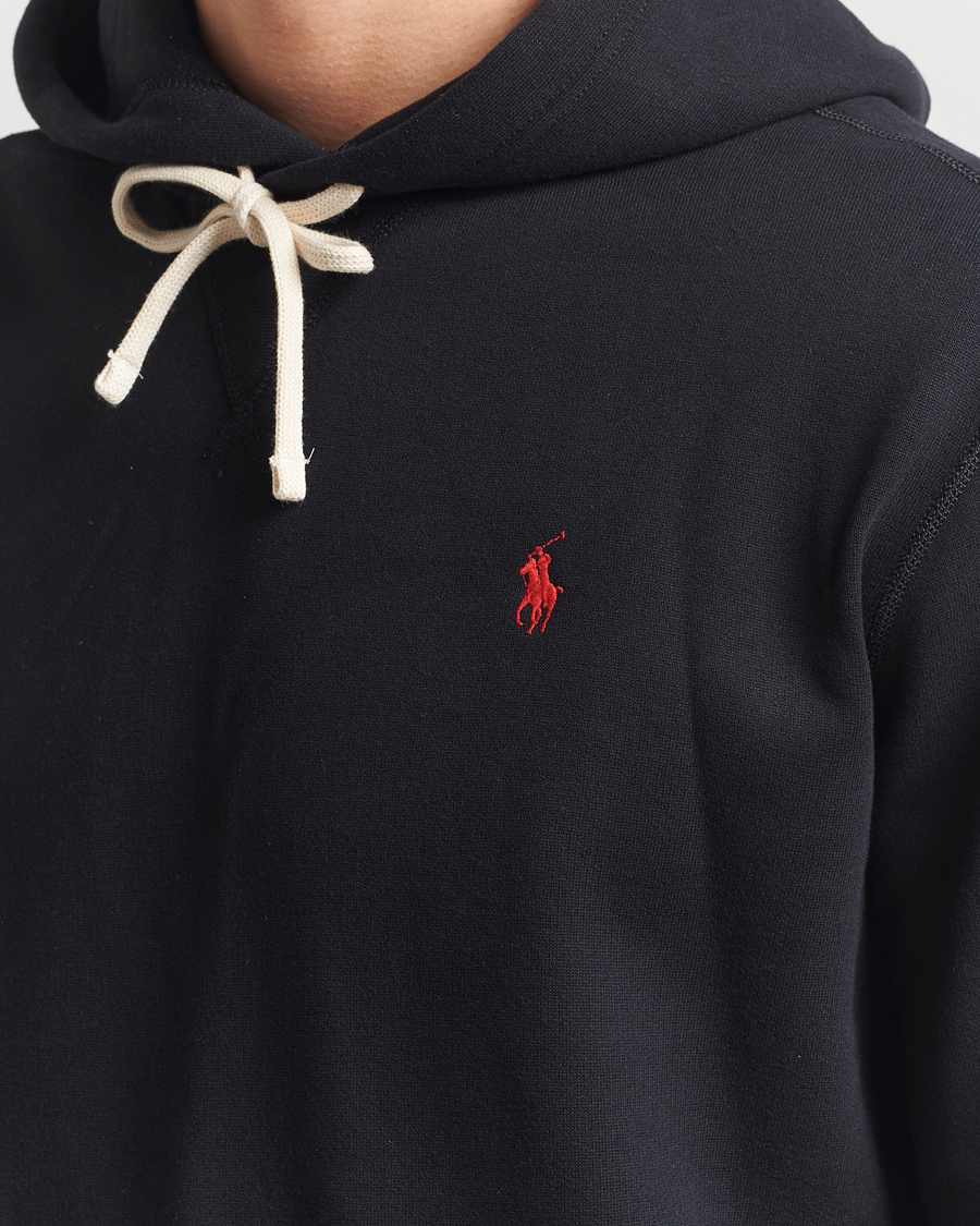 Hombres | Jerséis y prendas de punto | Polo Ralph Lauren | RL Fleece Hoodie Polo Black