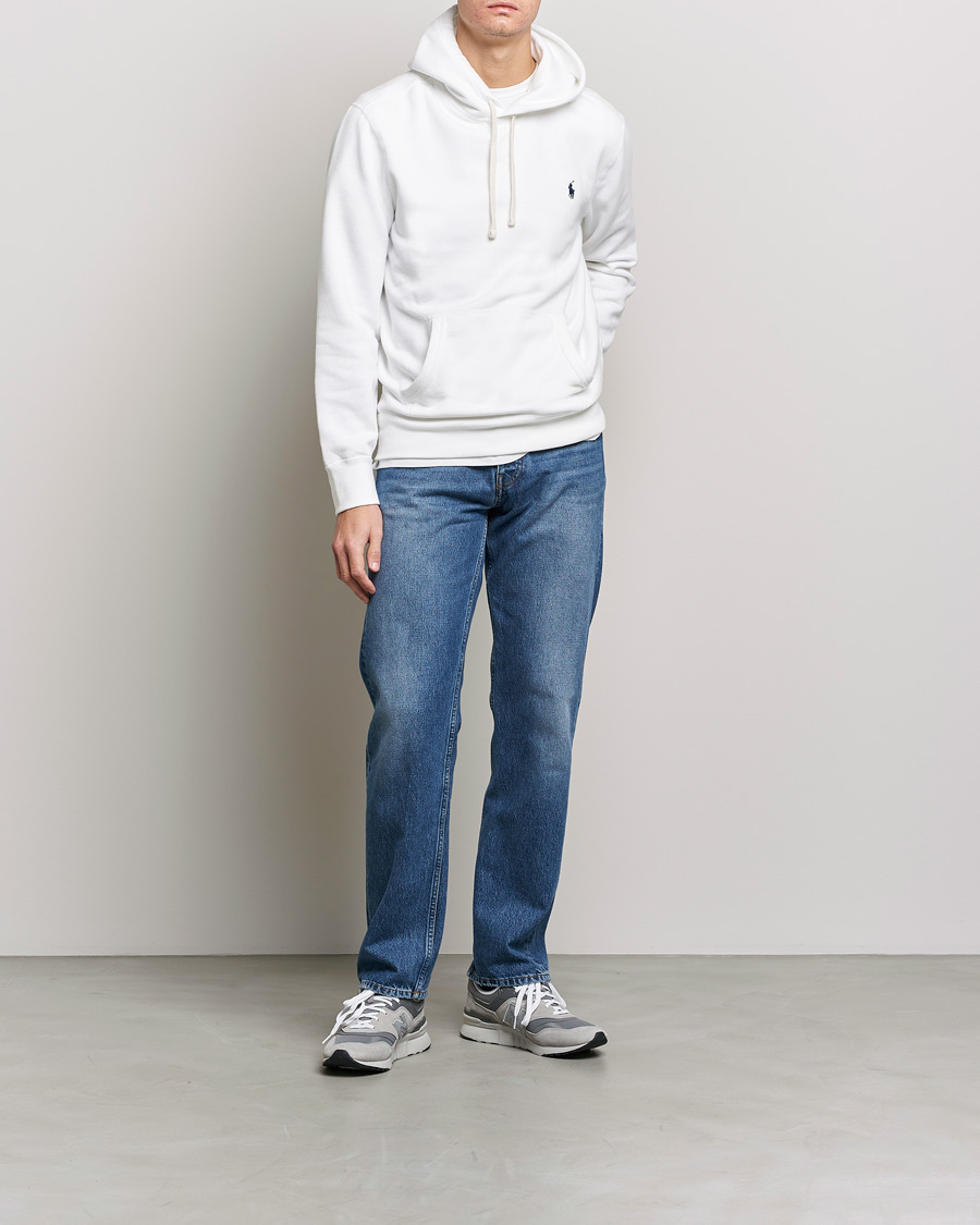Hombres | Jerséis y prendas de punto | Polo Ralph Lauren | RL Fleece Hoodie White