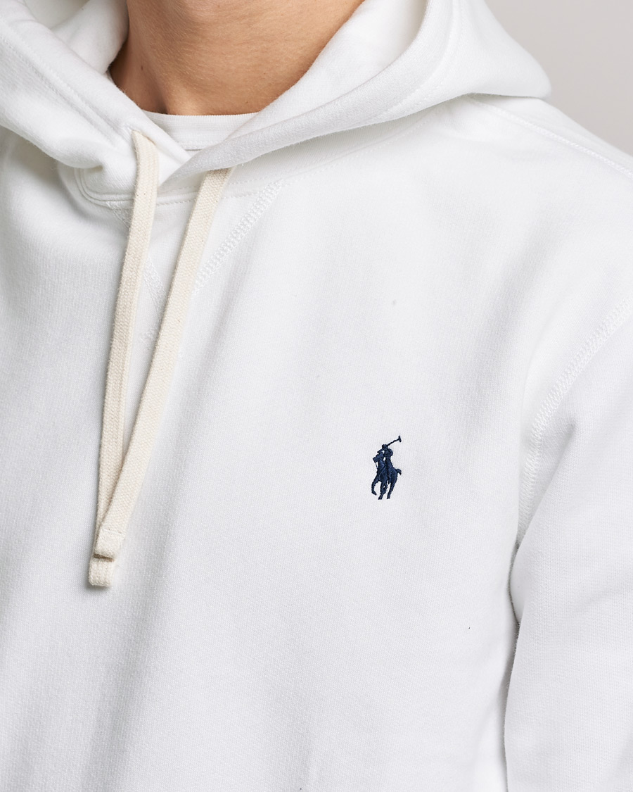 Hombres | Jerséis y prendas de punto | Polo Ralph Lauren | RL Fleece Hoodie White